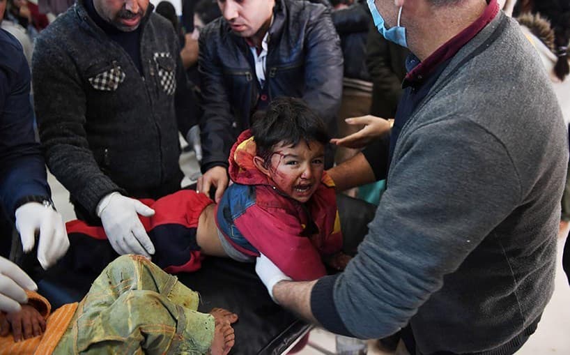 Scores of civilians have been killed in Afrin since Turkey launched its offensive on January 20. Photo: AFP