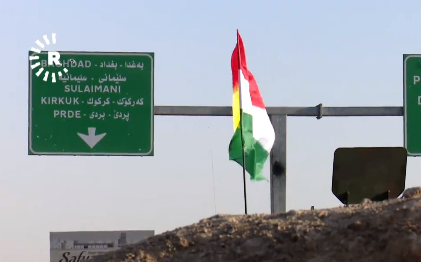 Peshmerga clashed with Iraqi forces near Prde on the road between Erbil and Kirkuk last October. Photo: Rudaw