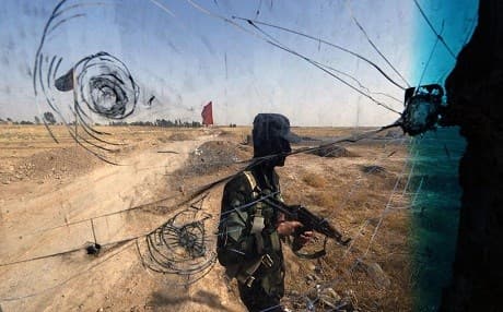 Iraqi Turkmen forces patrol a checkpoint in the northern city of Tuz Khurmatu on June 21, 2014. File Photo: Karim Sahib |  AFP