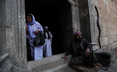 Yezidis at their holy site of Lalish celebrate their new year on April 17, 2018. Photo: Safin Hamed | AFP