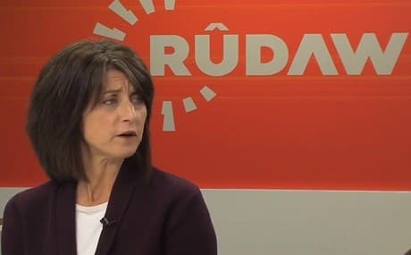 Denise Natali speaks to Rudaw in Washington, October 29, 2015. Photo: Rudaw