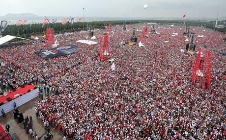 Muharrem İnce'nin İzmir mitingi