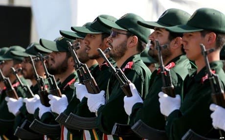 At least 10 members of Iran’s Revolutionary Guards (IRGC) were killed in early morning clashes within an unknown armed group in Mariwan. File photo: AFP