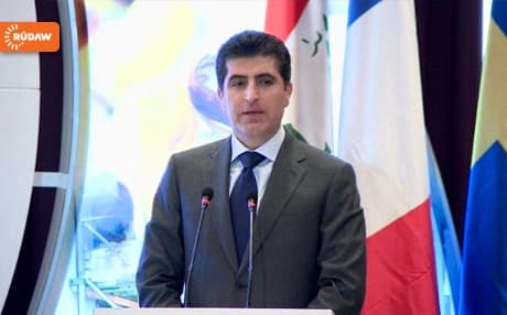 Barzani’s comments came as Erbil-based Awamedica signed a manufacturing agreement with French global health leader Sanofi to produce medicines in Kurdistan. Photo: Rudaw