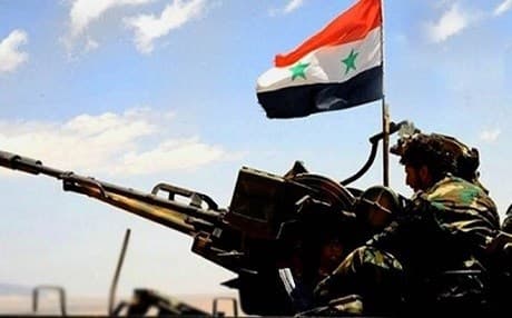 The Syrian Army is setting its sights on the country's northern provinces. Photo: SANA