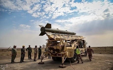 Member of the Iranian Army drill with ballistic missiles in the country's Isfahan province in May of 2014. Photo: Tasnim