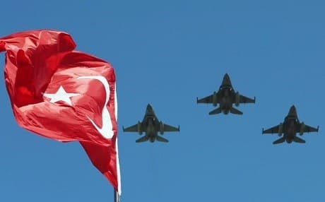 Turkish fighter jets. AFP file photo