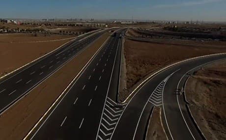 120 meter road, Erbil's current outer-most beltway. Photo Rudaw 