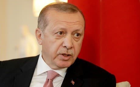 Turkey’s President Recep Tayyip Erdogan. File photo: Matt Dunham / AFP