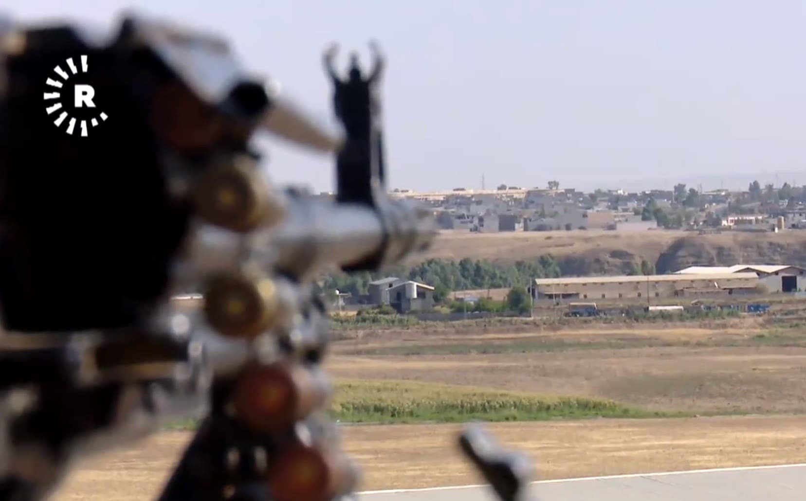 Peshmerga and Iraqi forces, including Iranian-backed militias, clashed in Pirde on October 20. Photo: Rudaw