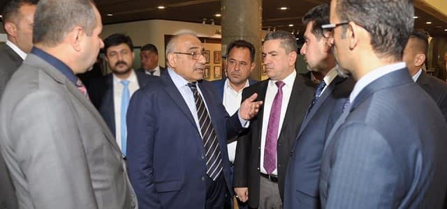 Iraqi Prime Minister-designate Adil Abdul-Mahdi visited the parliament earlier this month. Parliament will hold a first session on his proposed agenda and cabinet make up on Wednesday. Photo: Abdul-Mahdi/Facebook