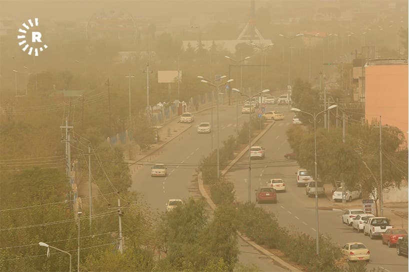 Li Silêmaniyê hewaya bi xubar