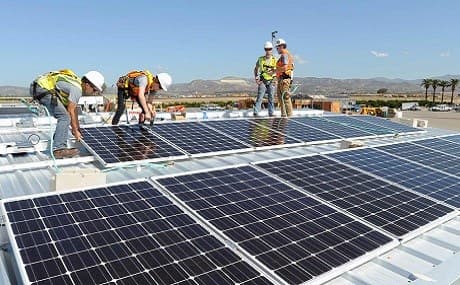 New construction projects like housing developments, factories, and farmers who are curious about solar power to run water pumps are looking to invest in the technology. Photo: Sunlid Solar 