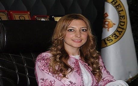 Leyla Imret, 30, was the youngest mayor in Turkey ever elected to office in Cizre in the 2014 election. Photo: @lleyla73