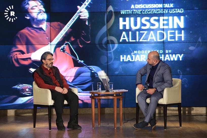 دیدارێکی هونەری لەگەڵ حوسێن عەلیزادە لە سلێمانی 
