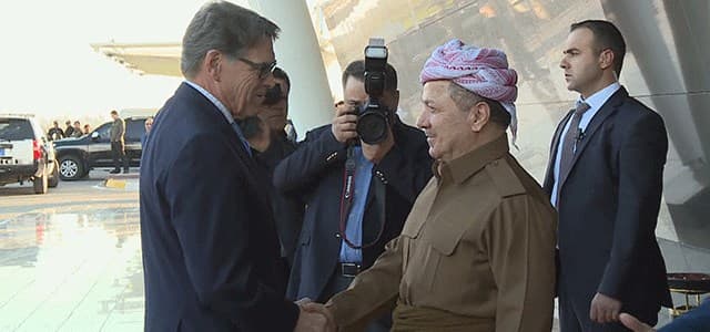 سەرۆک بارزانی لە پێشوازیی وەزیری وزەی ئەمریکا 