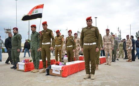 Iraq and Iran exchanged the bodies of 46 Iranian and 4 Iraqi soldiers killed during the 1980-88 war. Photos: @ICRC_IQ