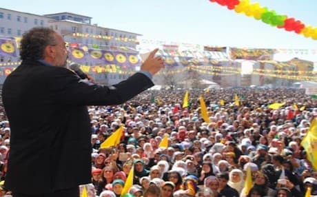 Sirri Sakik: ‘From now on this is the fortress of Kurds.’ Photo: BDP