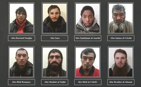 The SDF captured eight foreign ISIS fighters in Hajin. Photo: YPG