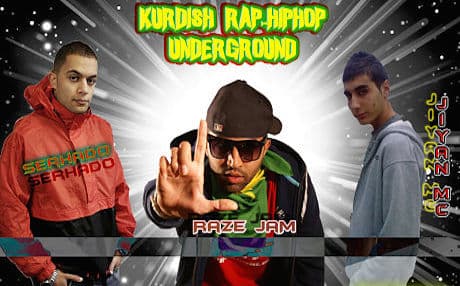 One of Kurdish rap’s most popular artists, Serhado, is so influential that the Turkish government considered him a political threat and arrested him. Photo: jiyanmc 