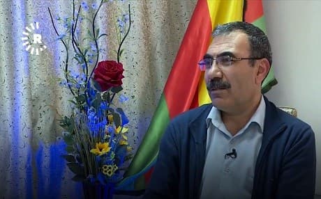 Aldar Khalil, senior official in TEV-DEM, northern Syria. File photo: Rudaw