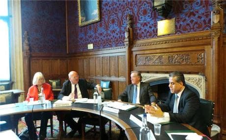 “Federalism needs both sides,” said Falah Mustafa (first right). “We need to be seen as partners, not as second-class citizens.”. Photo: DFR/KRG