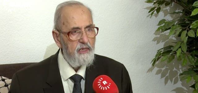 Mir Tahsin, head of the Yezidi community. Photo/ Rudaw