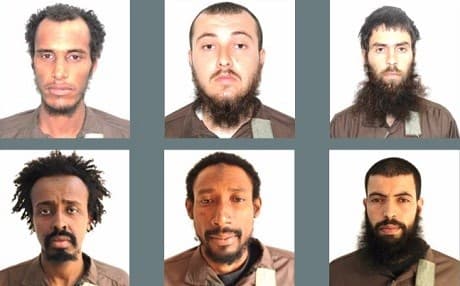 Six alleged foreign ISIS fighters from Russia, Germany, Latin America, Turkey, Sweden, and Morocco have been detained by the SDF in northern Syria. Photo: YPG