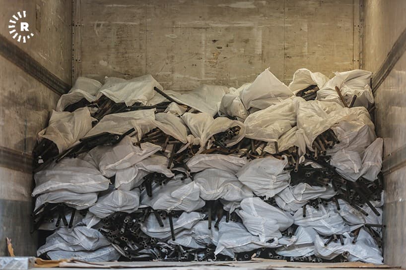 Interior Ministry destroys 5,000 confiscated weapons