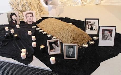 A Fayli memorial in Denmark. Photo: Deniz Serinci