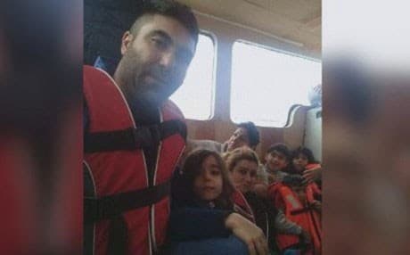 Sherzad Abdul Aziz, his wife and four children left for Europe in November 2017. Photo: Abdul Aziz family submitted to Rudaw