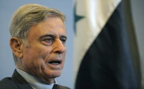 Abdul Halim Khaddam, was Syria’s vice president from 1984 until his defection in 2005. Photo: AFP