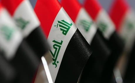 The flag of the Republic of Iraq. File photo: AFP 
