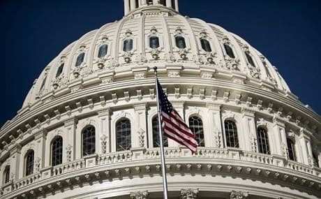 The Capitol dome on Capitol Hill, Washington DC. File photo: AFP 