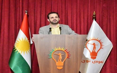 New Generation leader Shaswar Abdulwahid. Photo: social media
