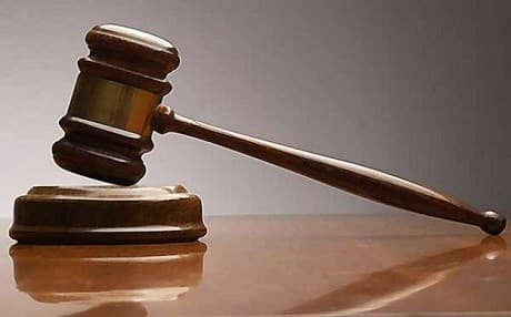 An Associated Press file photo of a gavel and block. 