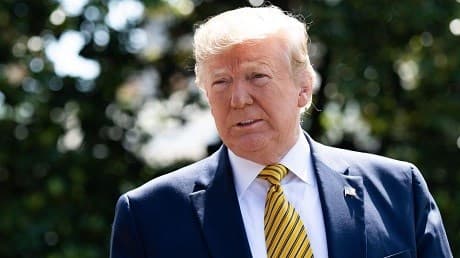 US President Donald Trump. AFP File Photo