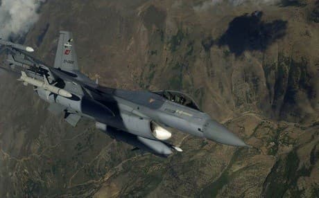 Turkish jets routinely attack alleged PKK positions inside the Kurdistan Region of Iraq. File photo: TSK
