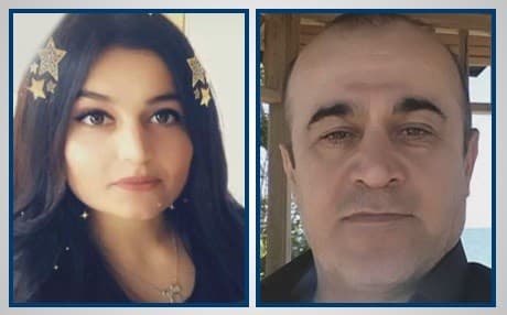 Solin Hussein, 17, was killed alongside her mother Haybat, 45, and her brother Salar,9, in a swimming accident in the Little Khabour River in Zakho, Duhok province, June 28. Her father Hassan (R) and brother Abdulqadir are still missing. Photo: Rudaw composite / social media