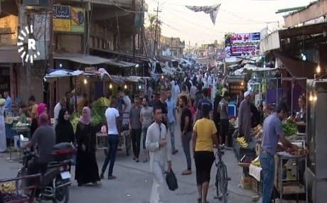 A market  in the town of Jalawla.  Rudaw file photo
