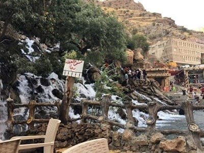 Bekhal resort, 65 kilometers from Erbil, is a popular tourist destination. Photo: Karwan Faidhi