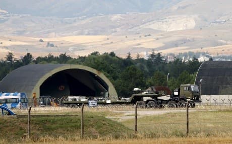 Turkey receives a shipment of S-400 components at Murted Air Base on July 16, 2017. File photo: AA