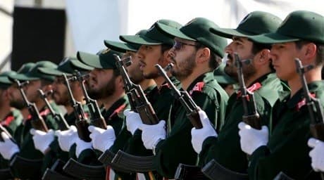Islamic Revolutionary Guard Corps (IRGC) members. Photo: AFP 