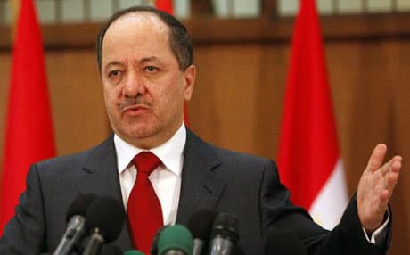 Kurdistan Region President Massoud Barzani. Photo: AP