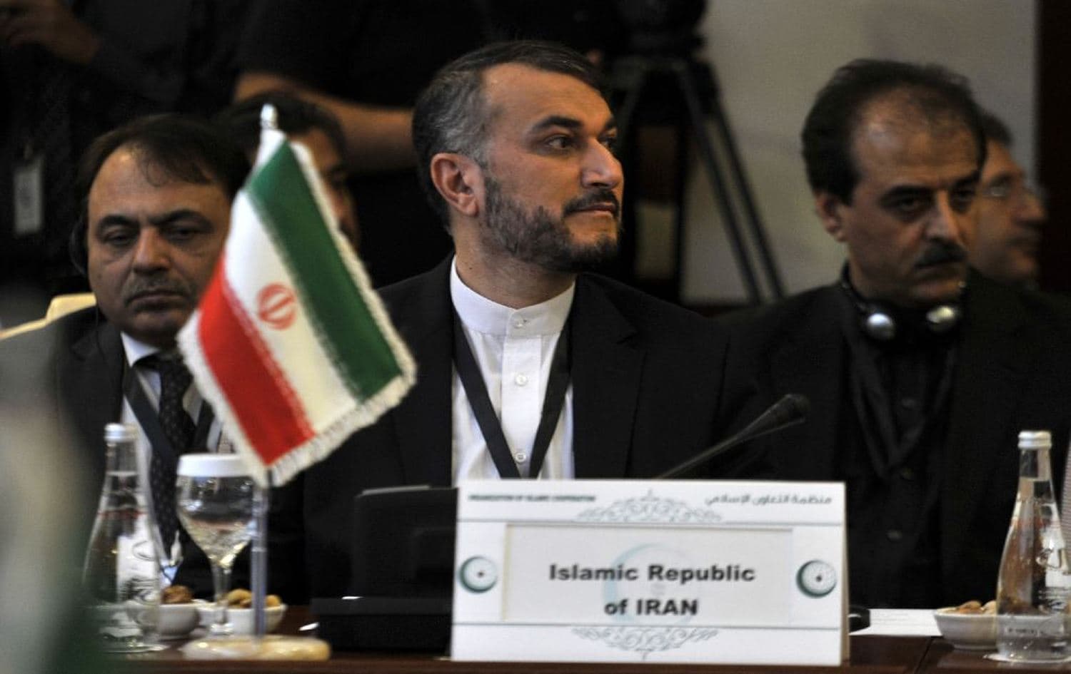 Then Iranian deputy foreign minister Hossein Amirabdollahian in Saudi Arabia on June 16, 2015. Photo: AFP 