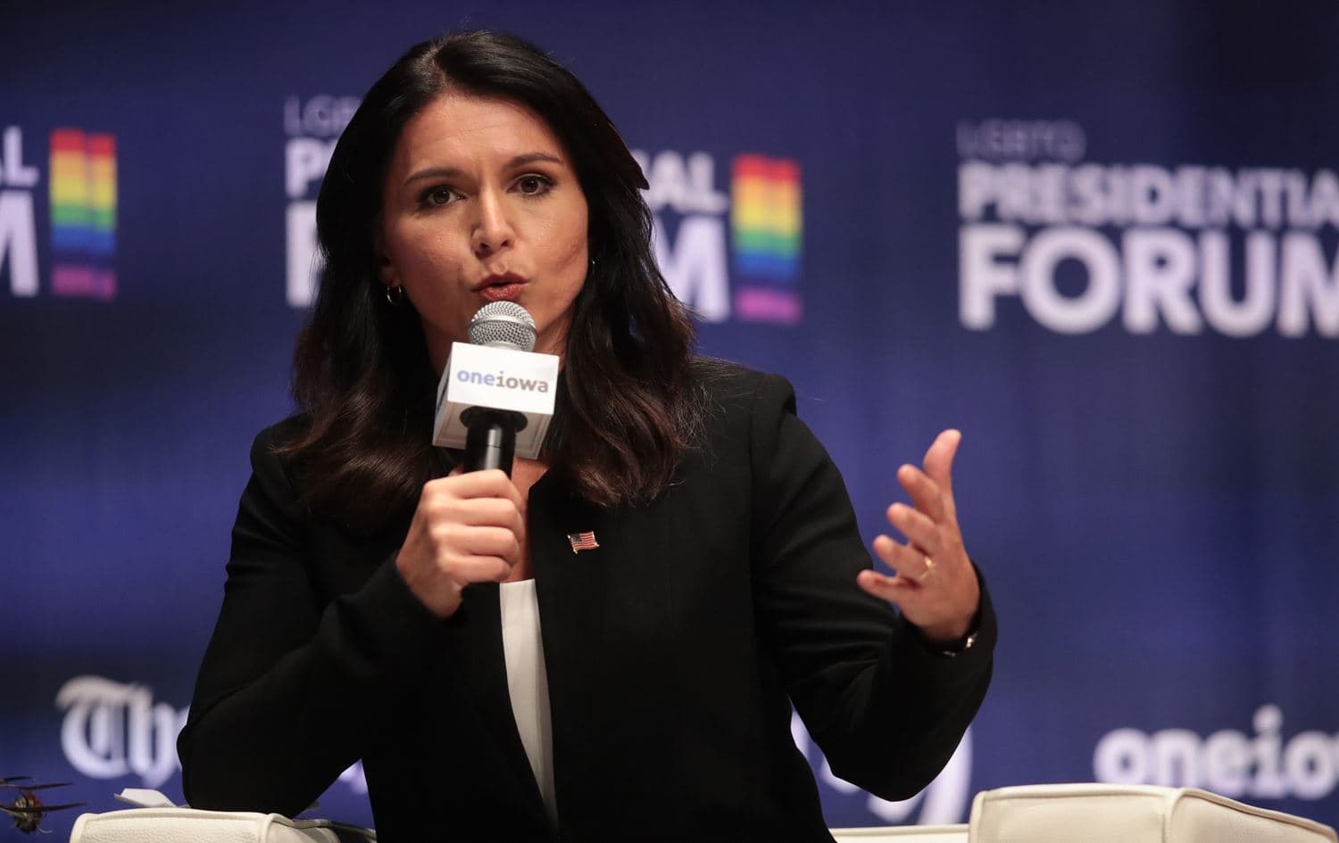 Congresswoman who invited Syrian Kurdish leader to US returns to presidential debates