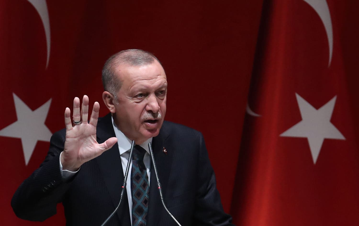 ئەردۆغان لەبارەی منبج و کۆبانێ روونکردنەوە دەدات 