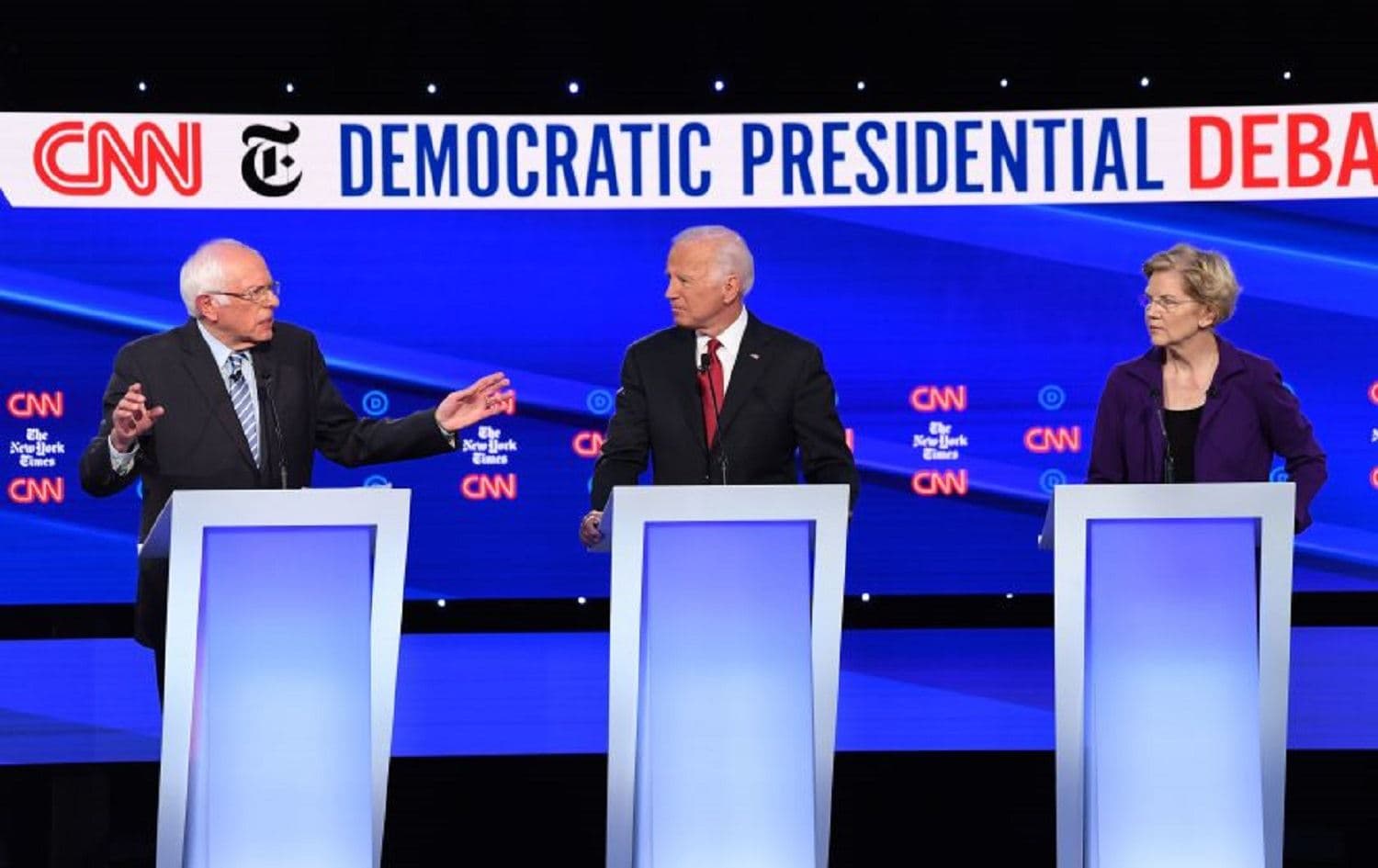 US presidential candidates slam Trump for ‘abandoning’ Kurds in debate