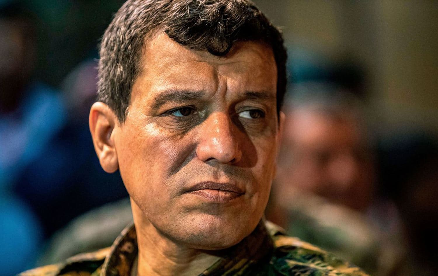 Mazloum Kobani Abdi is commander of the Syrian Democratic Forces (SDF). File photo: Delil Souleiman/AFP