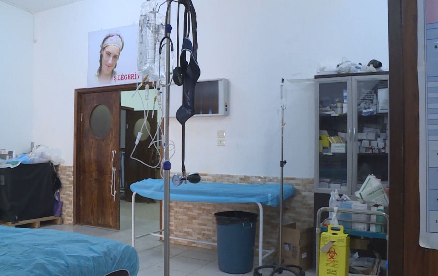Hospitals in northeast Syria are struggling amid the ongoing Turkish offensive. Photo: Rudaw TV